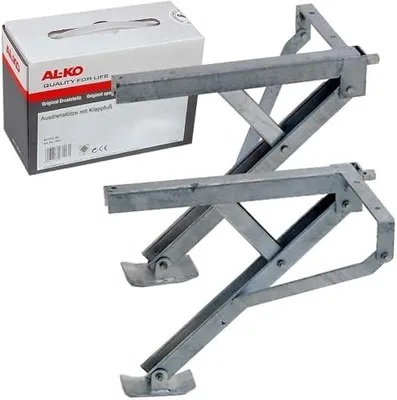 Produktbild von 2x Alko Al-Ko Ausdrehstützen für Anhänger und Wohnwagen