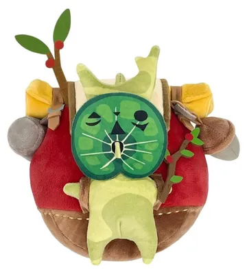 Obrázok produktu pre The Legend of Zelda: Tears of the Kingdom Plyšová figúrka ZP05 Korok s batohom, červená, 17 cm
