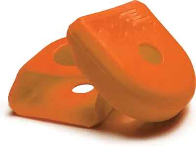 Produktbild von Race Face Crank Boot Kurbelschutz Kit, 2 Stk., small, orange