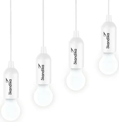 Produktbild von Skandika LED-Campinglampe Narvik, 4er-Set