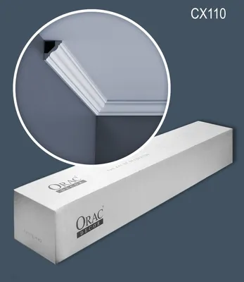 Produktbild von Orac Decor CX110 AXXENT Zierleisten 1 Karton SET mit 10 Stuckleisten | 20 m