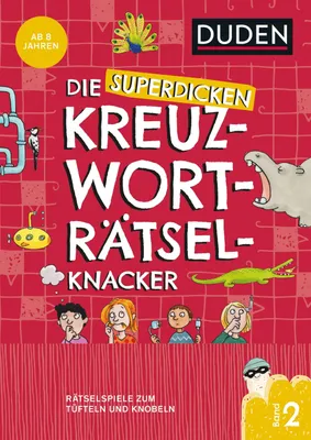 Produktbild von Die superdicken Kreuzworträtselknacker - ab 8 Jahren (Band 2)