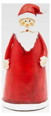 Produktbild von Wetterfester Weihnachtsmann Zaunhocker - Garten Deko für Weihnachten