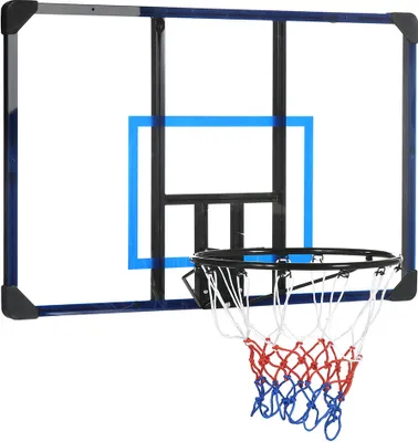 Produktbild von SPORTNOW Basketballkorb, Basketballbrett mit Korb Wandmontage für Outdoor, Stahl