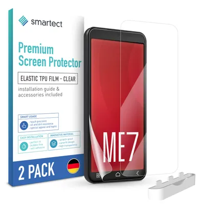Produktbild von 2x TPU Schutzfolie Klar für Emporia Smart ME7 Displayschutz Panzerfolie Folie