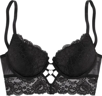 Produktbild von VIVANCE Push-up-BH Francesca schwarz Größe 85 Cup D