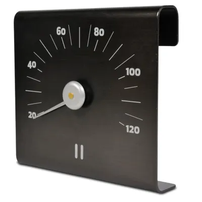 Produktbild von Rento Sauna Thermometer aluminium BRAUN