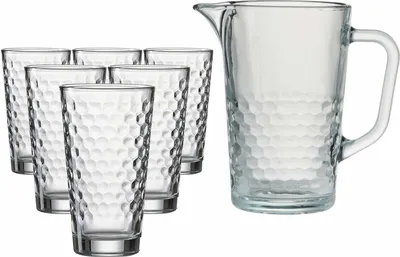 Produktbild von Ritzenhoff & Breker Favo Krug- und Longdrinkglasset 7-teilig transparent