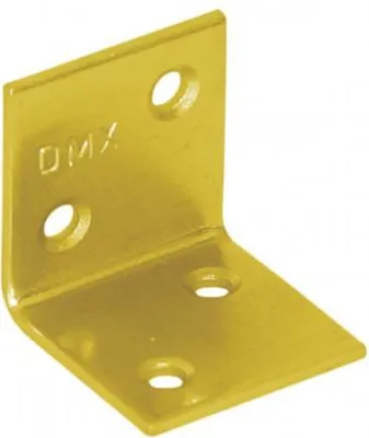 Produktbild von 50x Breitwinkel gleichschenklig 30x30x30mm Winkelverbinder Stuhlwinkel
