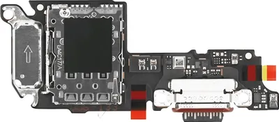 Immagine prodotto di Xiaomi, porta di ricarica USB-C e lettore di schede SIM per Xiaomi 14 Original, nero