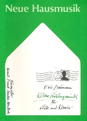 Produktbild von Kleine Frühlingsmusik für Flöte und Klavier