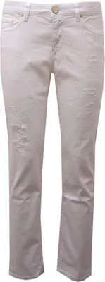 Produktbild von 5481AD jeans donna PINKO iperskinny white denim Baumwolle trouser woman