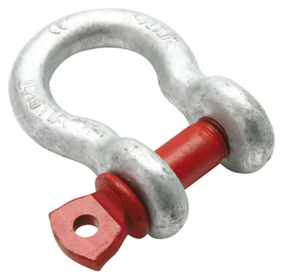 Produktbild von Dönges Schäkel geschweifte Form hochfest, 12 t (Schäkelhaken Kuhmaul)