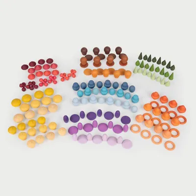 Obrázek produktu pro Tickit Wooden Treasures Starter Set, 3 rok/roky, Dřevo, Vícebarevný