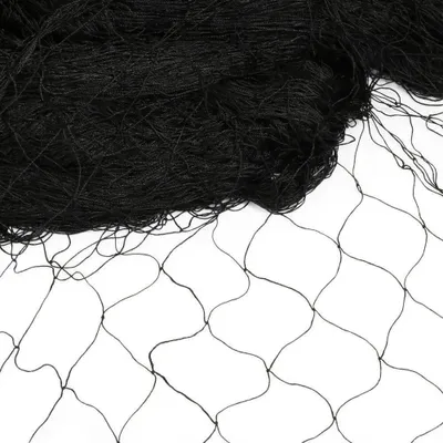 Produktbild von Vogelschutznetz - Gartennetz - 30 x 15 m - Maschenweite 5 x 5 cm - Polyester - Für Obstbäume und Voliere - Schwarz