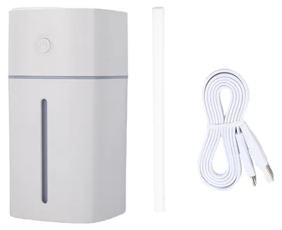 Obrázek produktu pro Mini humidifikátor s nádržkou plněnou shora, USB, osobní stolní zvlhčovač vzduchu pro auto, kancelář, pokoj, ložnici. 2 režimy rozprašování, tichý provoz
