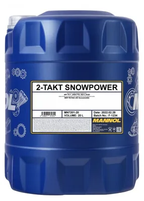 Zdjęcie produktu dla MANNOL 2T SNOWPOWER 20 l (7201)