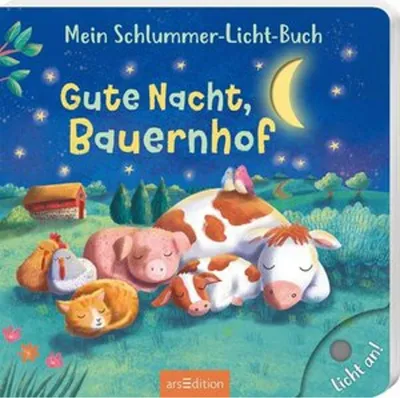 Immagine prodotto di Mein Schlummer-Licht-Buch: Gute Nacht, Bauernhof