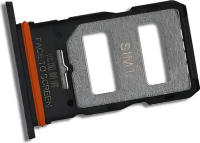 Produktbild von Xiaomi Poco X6 – Ersatz Dual SIM-Kartenhalter – Schwarz