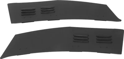 Immagine prodotto di Griglia di ventilazione e ventilazione per Ford Tourneo Courier 2014-2024 Alluminio Nero 2x