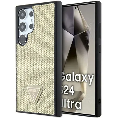 Obrázek produktu pro Guess Rhinestone Triangle pro Samsung Galaxy S24 Ultra ochranné pouzdro