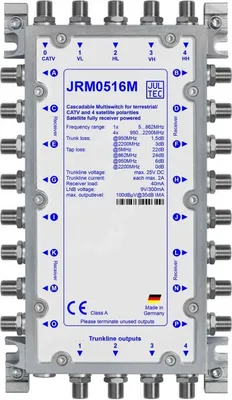 Produktbild von Jultec Multischalter JRM0516M 5 auf 16 Kaskade