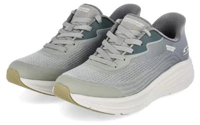 Imagen del producto de Zapatillas deportivas Skechers para mujer, modelo BOBS SKILLZ, color verde, confeccionadas en tela y material sintético. Talla: 371/2