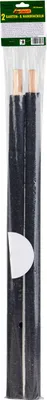 Produktbild von Favorit Fackel 2er-Set, Fackelleuchte mit Tropfschutz, Brenndauer 120 min, 90 cm