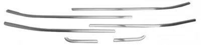Immagine prodotto di Modanature per finestre per Jeep Renegade 2014-19 in acciaio inox cromato 6pcs