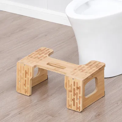 Obrázok produktu pre Drevený toaletný stolík z bambusu s nastaviteľnou výškou