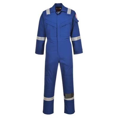 Image de Portwest FR50 Combinaison ignifugée et antistatique 350 g Bleu Royal Taille XL