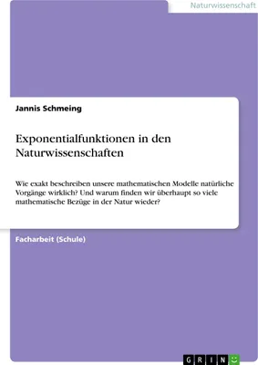 Produktbild von Exponentialfunktionen in den Naturwissenschaften