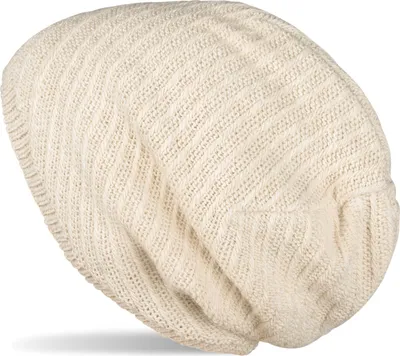 Produktbild von styleBREAKER Uni Strick Beanie Mütze mit Thermo-Fleece Innenfutter, Einfarbige Winter, Uni Strickmütze 04024176