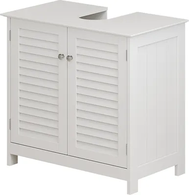Zdjęcie produktu dla Szafka pod umywalkę Vicco Riad Biały 60 x 58 cm z 2 drzwiami, Model 40440