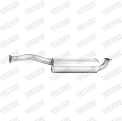 Produktbild von WALKER 22586 Mittelschalldämpfer Schalldämpfer für OPEL Frontera B SUV (U99) für VAUXHALL Frontera Mk II (B) SUV (U99)