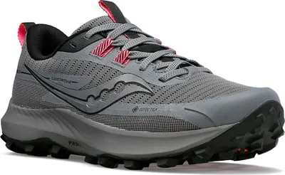 Produktbild von Saucony PEREGRINE 13 GTX - Damen Trailrunningschuh - Gravel | Black Gravel | Black 38.5