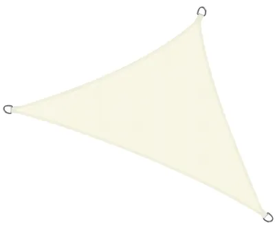 Image de Voile d'ombrage Sol Royal triangulaire imperméable 7 x 5 x 5 m SolVision PS9, crème