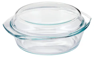 Produktbild von Auflaufform aus Glas mit Deckel, 2 L