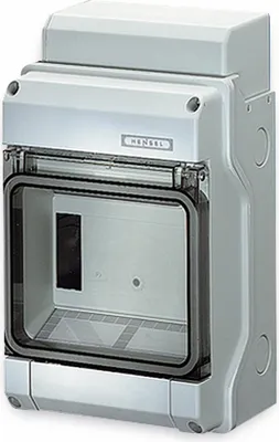 Produktbild von HENSEL Kleinverteiler AP 1x6TE Kst IP65