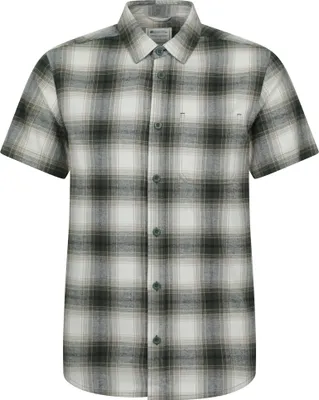 Image de Mountain Warehouse - Chemise à manches courtes « Trace » pour homme MW4038 (XS) (vert)