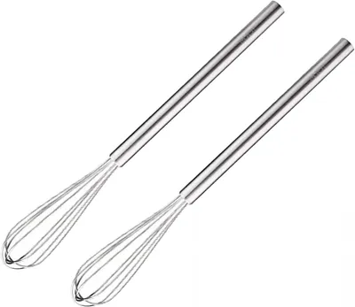 Produktbild von Mini Schneebesen Set, 2-teilig, 26,5 cm, aus Edelstahl, für die Küche