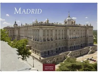 Immagine prodotto di Calendario di Madrid 2027 - Calendario da parete | Calendario fotografico della Spagna 24x35 cm - con foto mozzafiato delle attrazioni e dei luoghi più famosi della metropoli spagnola