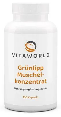 Produktbild von Grünlippmuschel Konzentrat 500 mg Kapseln 120 St