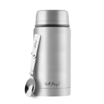 Produktbild von Thermosflasche Thermoskanne Isolierkanne FUORI Silber 750 ml HOMLA