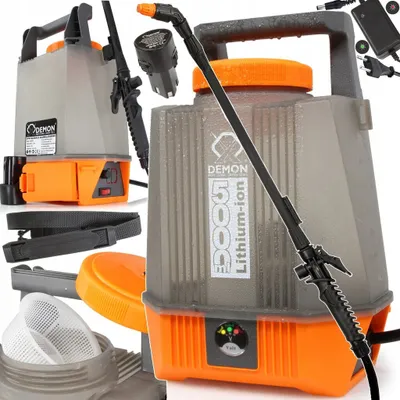 Obrázek produktu pro DEMON Aku ruční postřikovač 5l, 12V/2Ah M80201