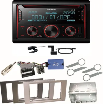 Produktbild von Pioneer FH-S820DAB Digitalradio USB Einbauset für Ford Kuga Fusion Galaxy S-Max