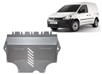Immagine prodotto di Protezione sottoscocca in alluminio per motore e cambio per VW Caddy - Webasto
