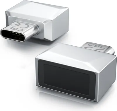 Produktbild von CSL Fingerabdrucksensor, Fingerabdruckleser bis zu 10 IDs, biometrische Authentifizierung, Windows 11 Hello Anmeldung, Plug & Play, 360° Rundumerkennung, USB-C