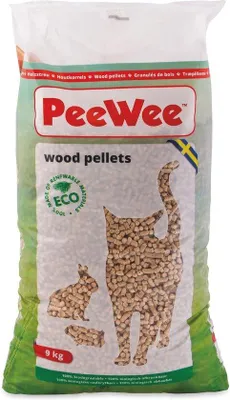 Produktbild von Famanu Holzpellets Katzenstreu - 14 L / 9 KG biologisch abbaubar