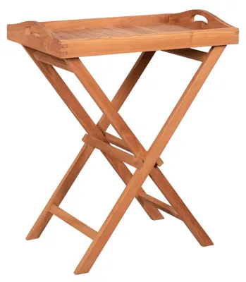 Produktbild von Woodie Tablett mit Gestell klappbar